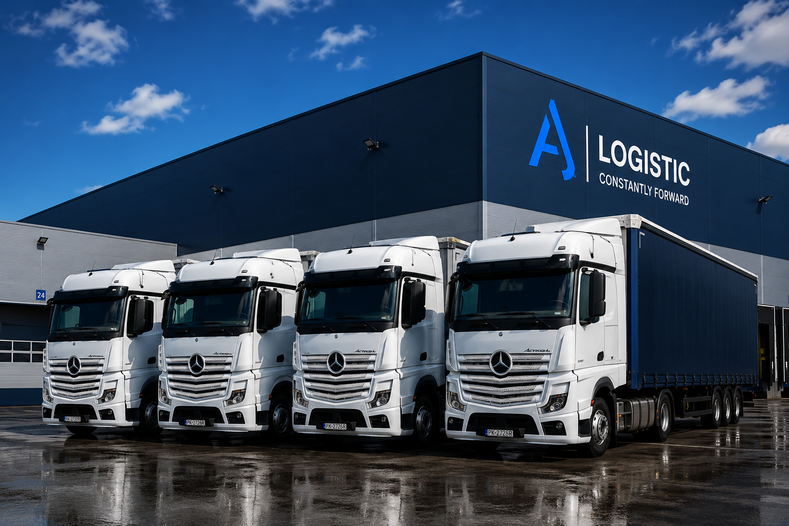 Nowoczesna flota AJ Logistic